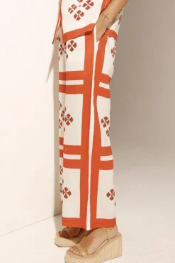 Women Zoe Kratzmann Breeze Pant - Tamarillo Scarf