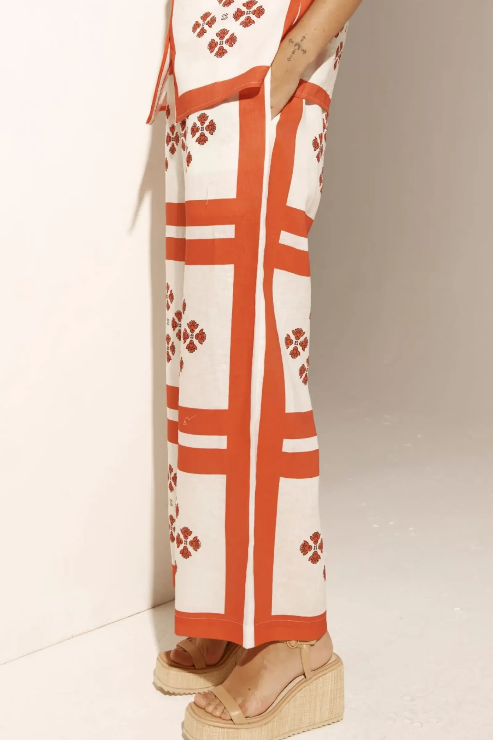 Women Zoe Kratzmann Breeze Pant - Tamarillo Scarf