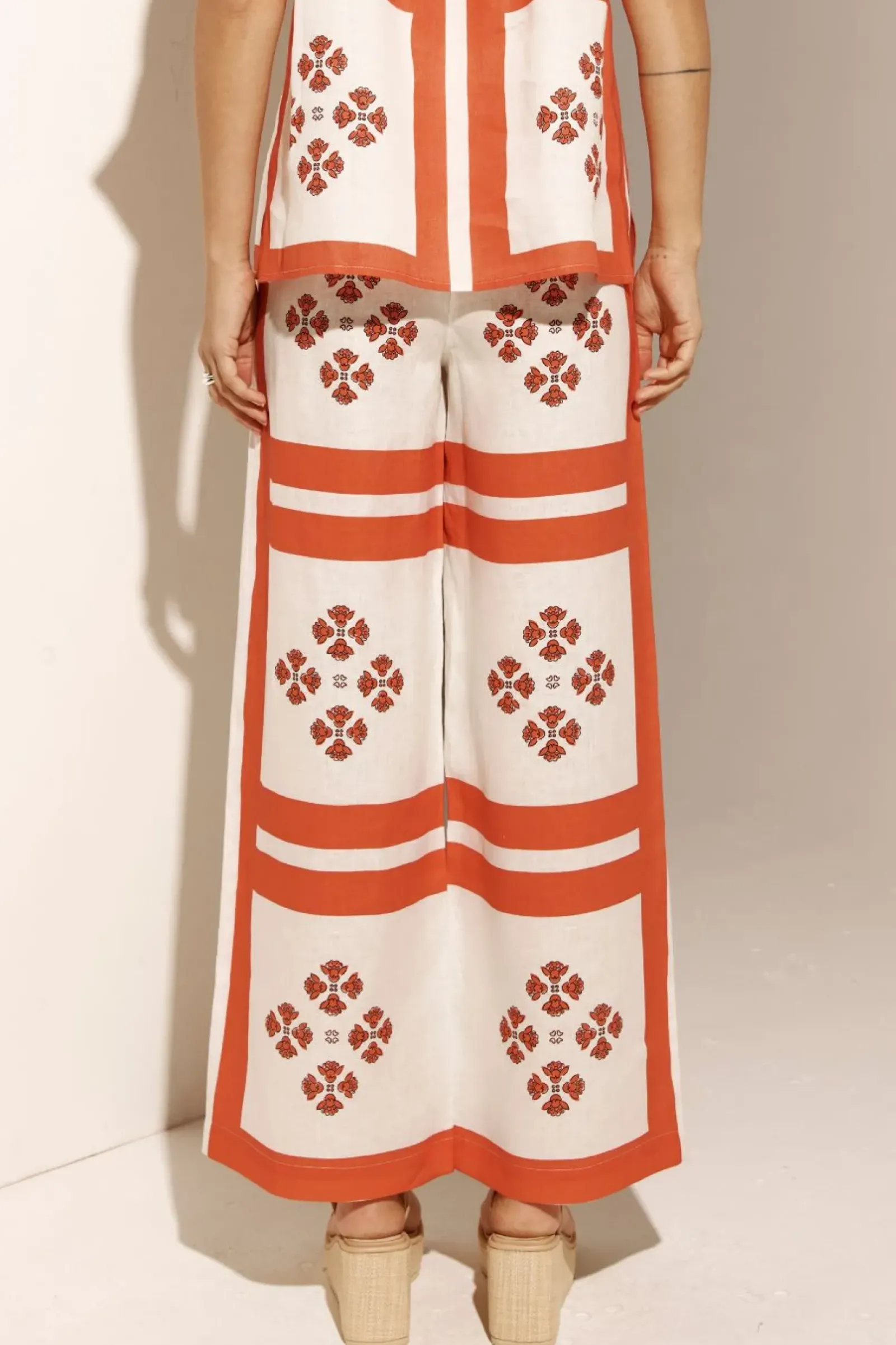 Women Zoe Kratzmann Breeze Pant - Tamarillo Scarf