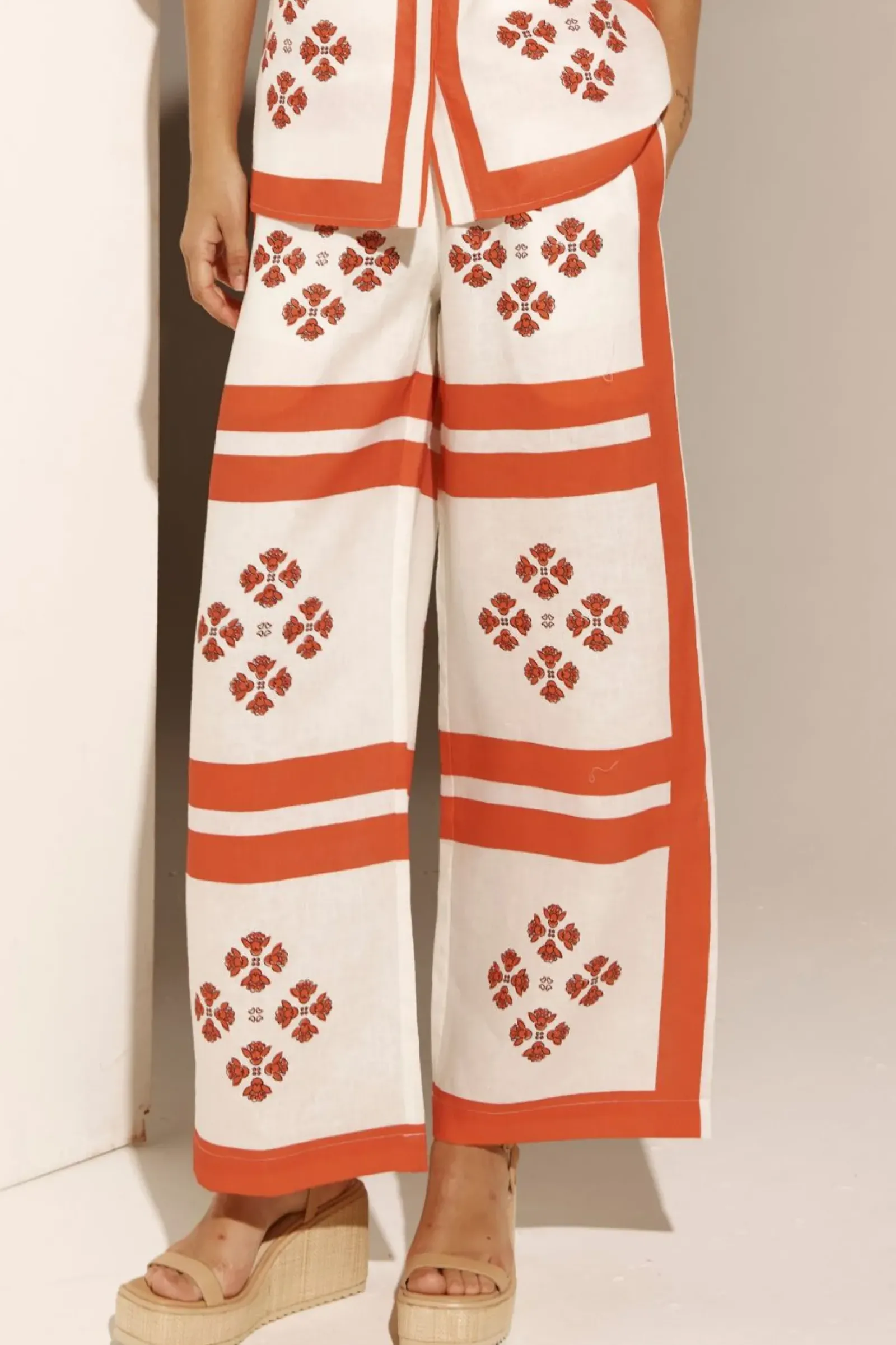 Women Zoe Kratzmann Breeze Pant - Tamarillo Scarf