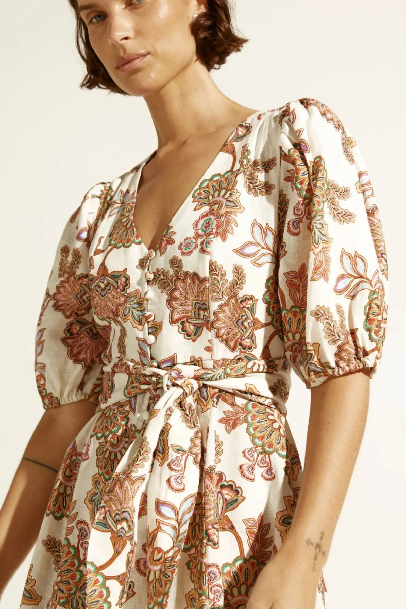 Women Zoe Kratzmann Ebb Dress - K'gari Cream