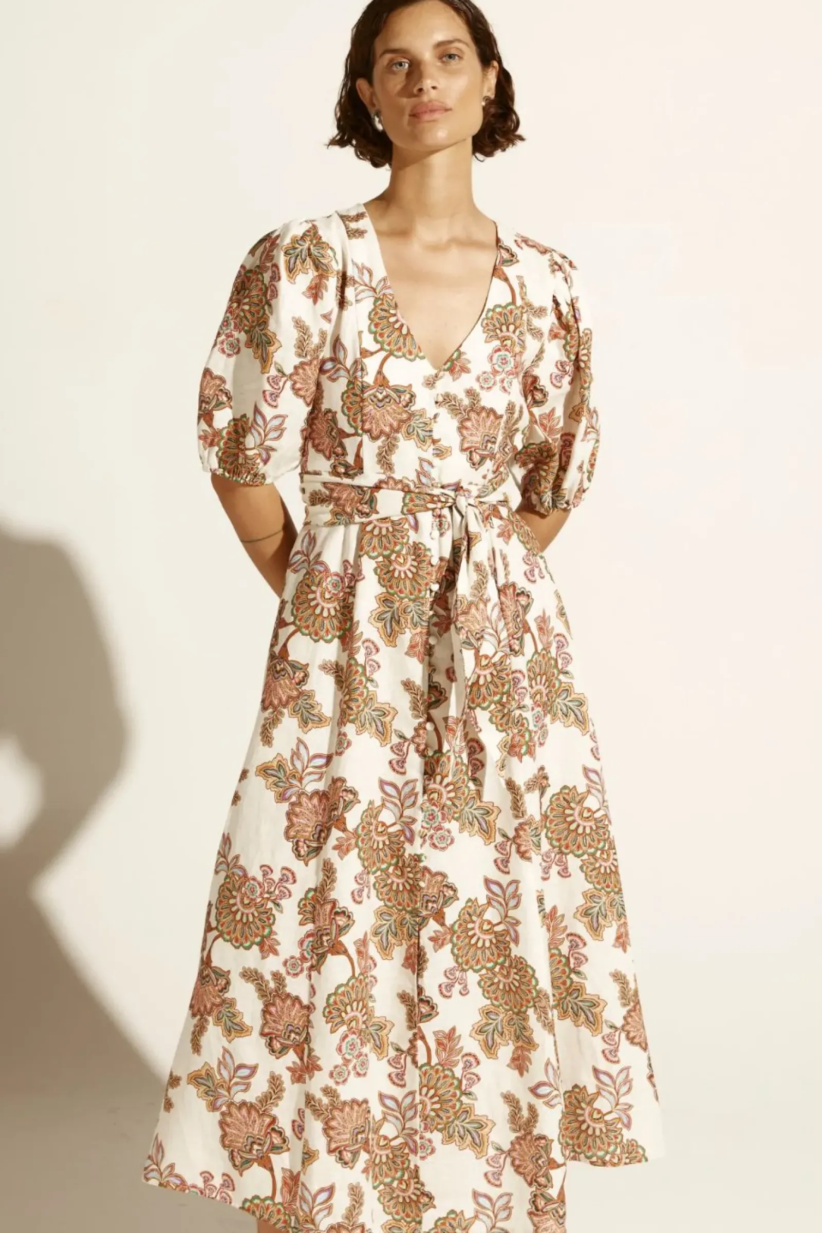 Women Zoe Kratzmann Ebb Dress - K'gari Cream