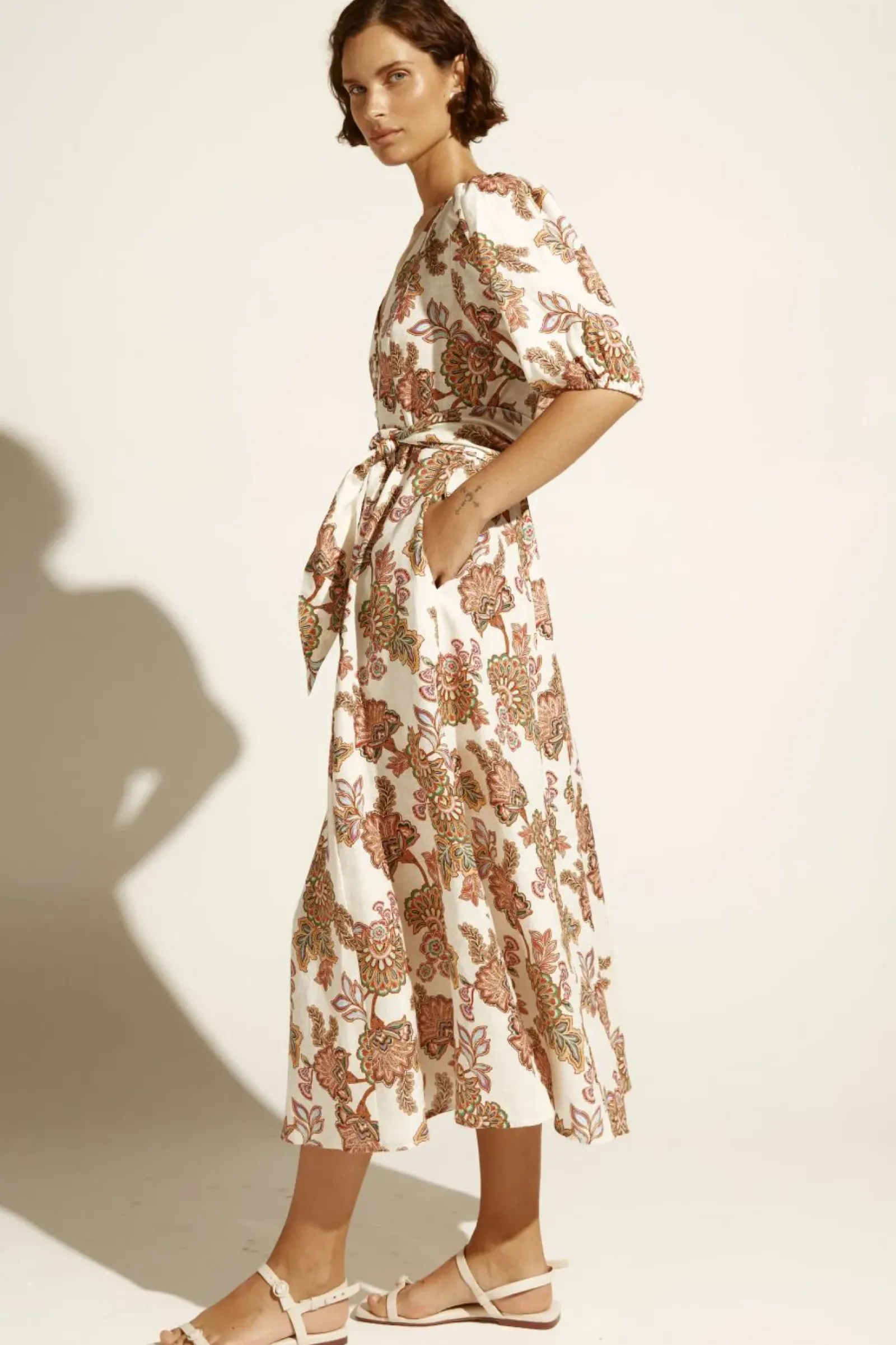 Women Zoe Kratzmann Ebb Dress - K'gari Cream