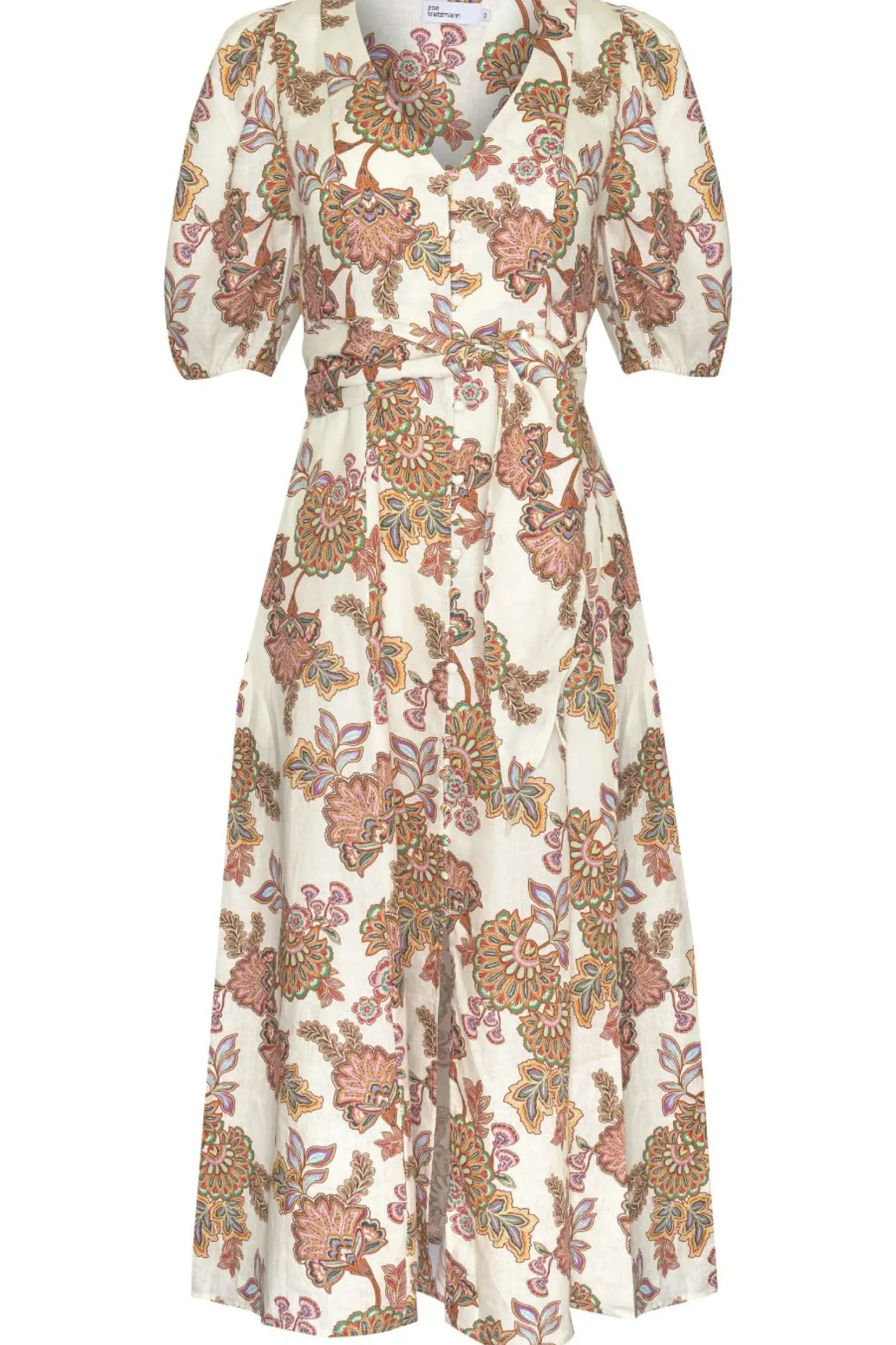 Women Zoe Kratzmann Ebb Dress - K'gari Cream