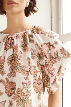 Women Zoe Kratzmann Flout Top - K'gari Cream