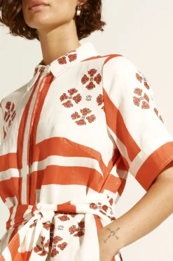 Women Zoe Kratzmann Globe Dress - Tamarillo Scarf