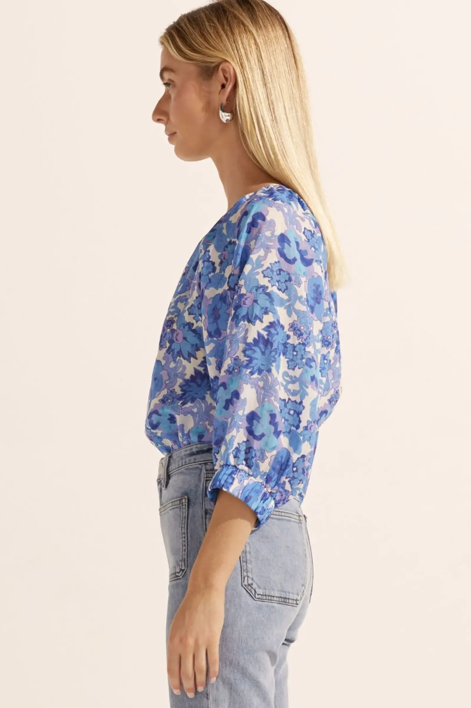 Women Zoe Kratzmann Imbue Top - Pacific Floral
