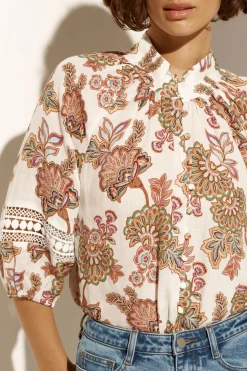 Women Zoe Kratzmann Invoke Top - K'gari Cream