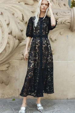 Women Zoe Kratzmann Lyric Lace Dress - Black