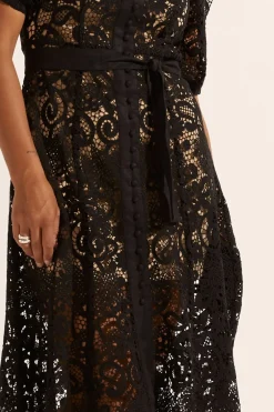 Women Zoe Kratzmann Lyric Lace Dress - Black