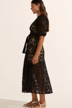 Women Zoe Kratzmann Lyric Lace Dress - Black