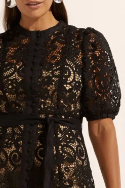 Women Zoe Kratzmann Lyric Lace Dress - Black