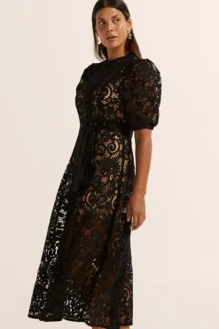 Women Zoe Kratzmann Lyric Lace Dress - Black