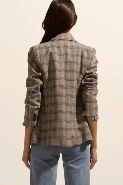 Women Zoe Kratzmann Spurt Jacket - Mousse Check