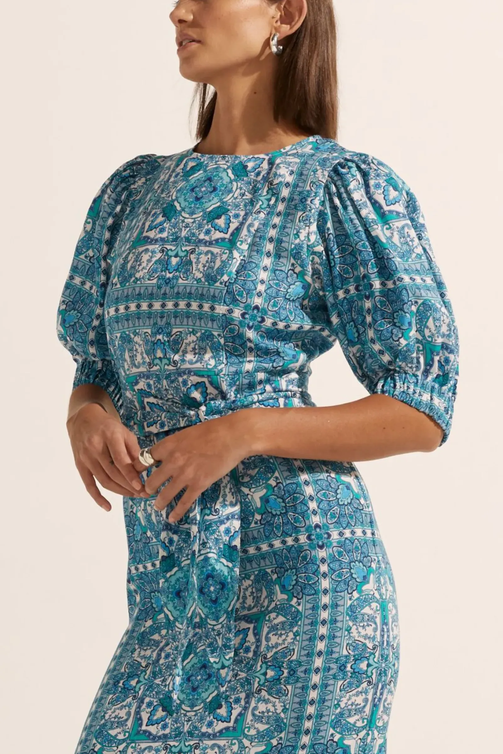 Women Zoe Kratzmann Venture Dress - Sapphire Tile