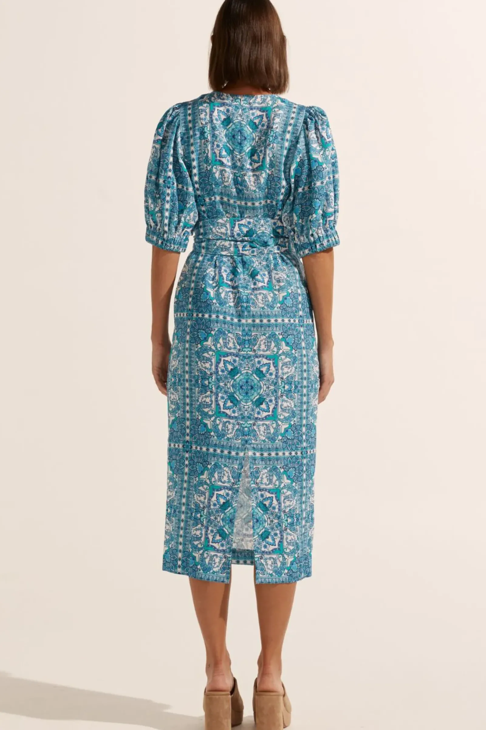 Women Zoe Kratzmann Venture Dress - Sapphire Tile