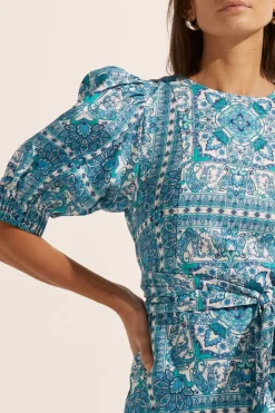 Women Zoe Kratzmann Venture Dress - Sapphire Tile